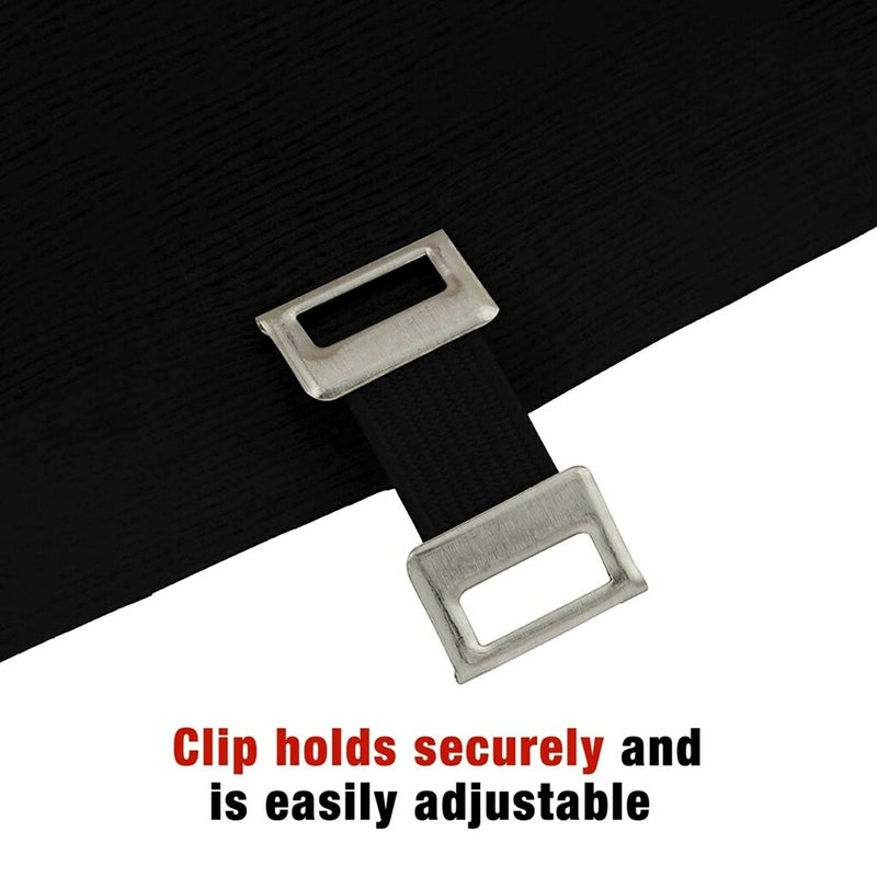 ACE 4 Inch Elastic Bandage with with Clips, Black, Great for Leg, Shoulder and More, 1 Count - Image 4